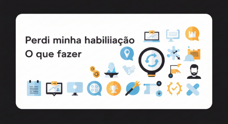 Perdi Minha Habilitação: O Passo a Passo Sem Complicações